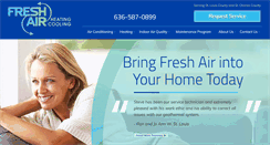 Desktop Screenshot of fresh-air.net
