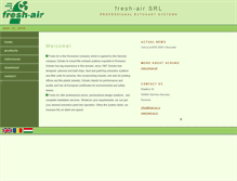 Tablet Screenshot of fresh-air.ro